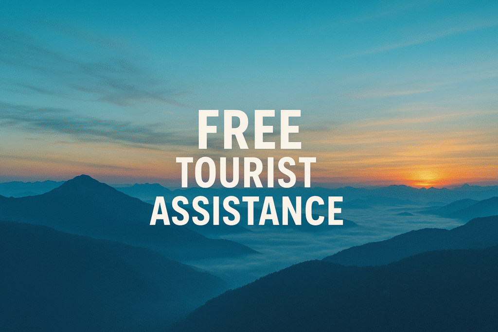 Free tourist assistance 